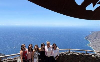 Visita de la Asociación Civil Amigos del Garoé a la Reserva de la Biosfera de El Hierro