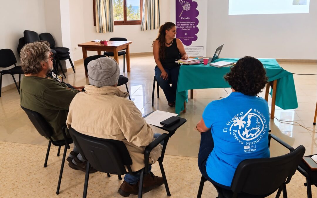 Presentados los resultados del estudio sobre la gobernanza de las Reservas de la Biosfera de Canarias